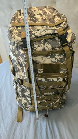 Mochila Camuflaje 80L Senderismo