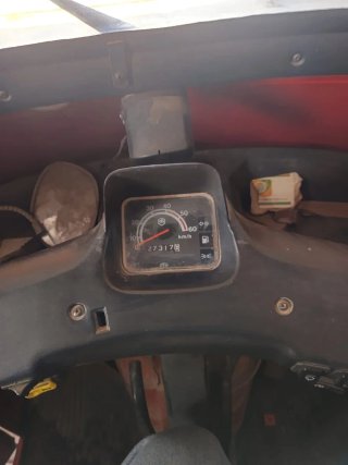Motocarro Piaggio Ape 50 Triciclo Rojo