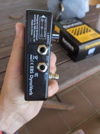EBS DynaVerb Studio Edition Reverb Pedal