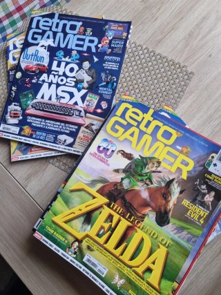LOTE 10 REVISTAS RETROGAMER