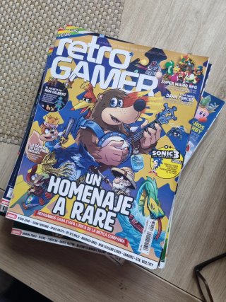 LOTE 10 REVISTAS RETROGAMER