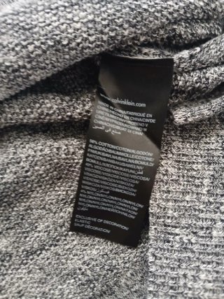 Maglia Calvin Klein Jeans grigia melange - Taglia S