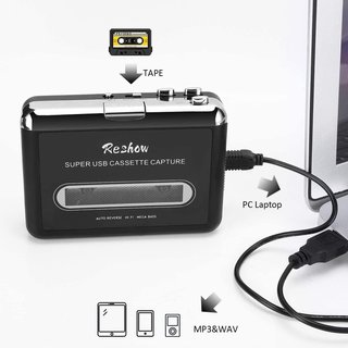 Reproductor Casetes Reshow USB Nuevo