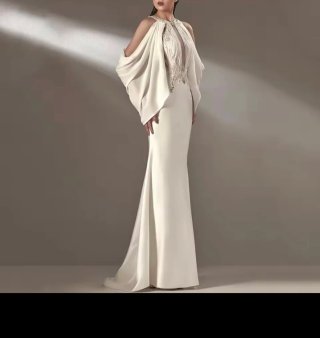 Vestido de Novia Blanco Elegante