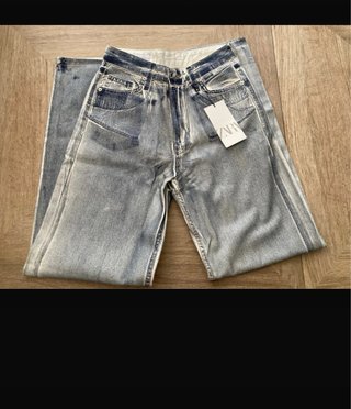 Jeans Zara Foil Talla 34