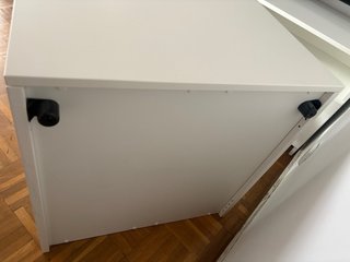 Cómoda IKEA MALM 3 cajones blanca