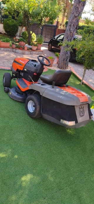 Tractor cortacésped