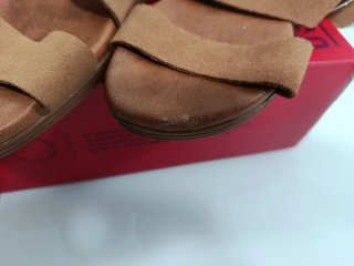 Sandalias Camel Piel
