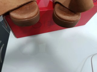 Sandalias Camel Piel