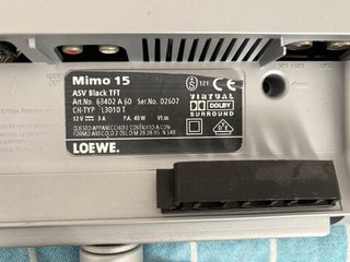 Televisor Loewe MIMO 15/20 Plata