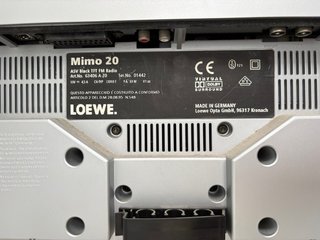 Televisor Loewe MIMO 15/20 Plata