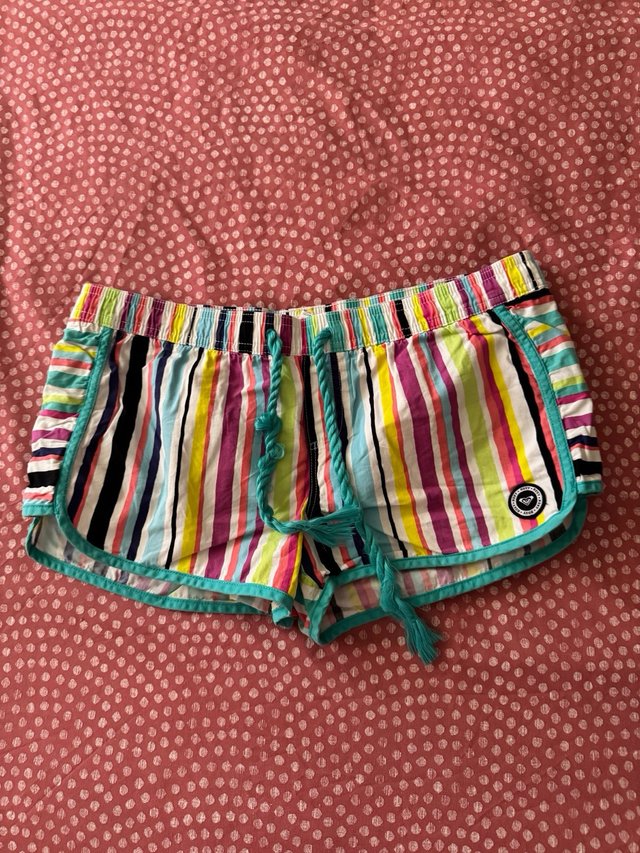 Shorts Roxy Rayas Multicolor