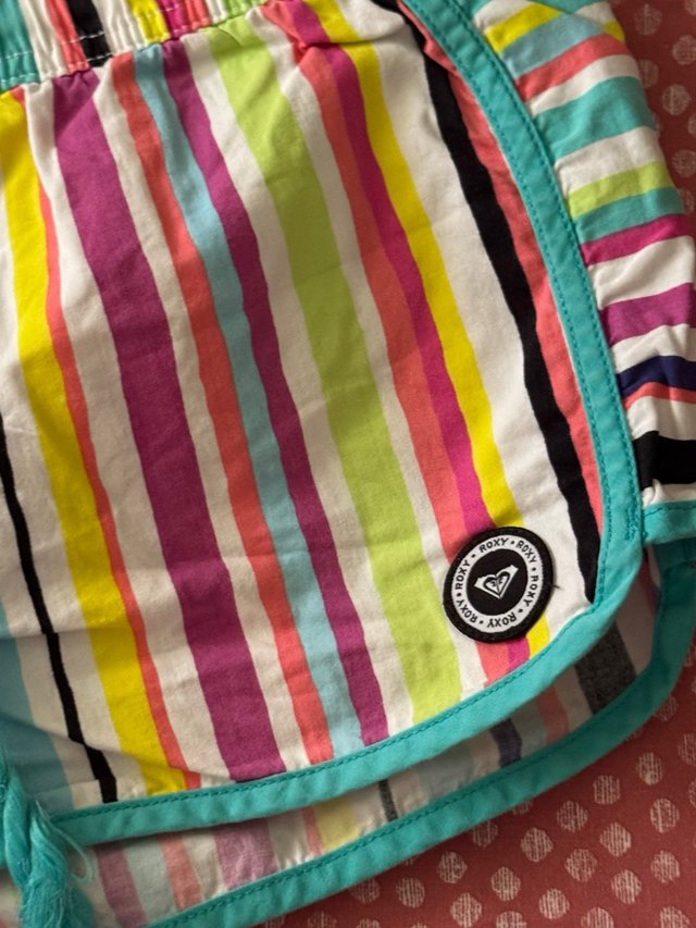 Shorts Roxy Rayas Multicolor