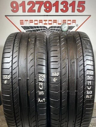-225 50 19 W CONTINENTAL RUEDA AL 90% VIDA UTIL