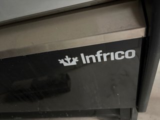 Vitrina Refrigerada Infrico Acero Inoxidable