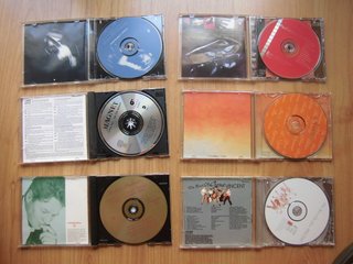 LOTE 6 CD'S POP ROCK INTERNACIONAL A 4 EUROS CADA