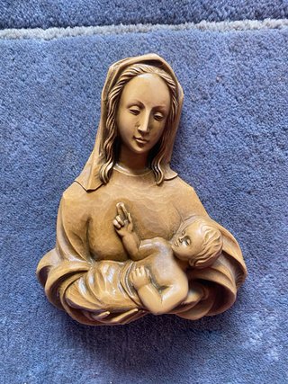 Madonna con Bambino in ceramica