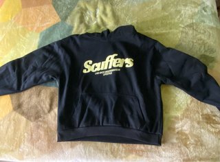 Sudadera Scuffers Negra Como Nueva