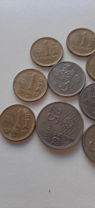Monedas Mundial 82 España