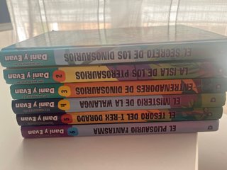 Colección libros Dani y Evan, del 1 al 6