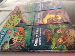 Colección libros Dani y Evan, del 1 al 6