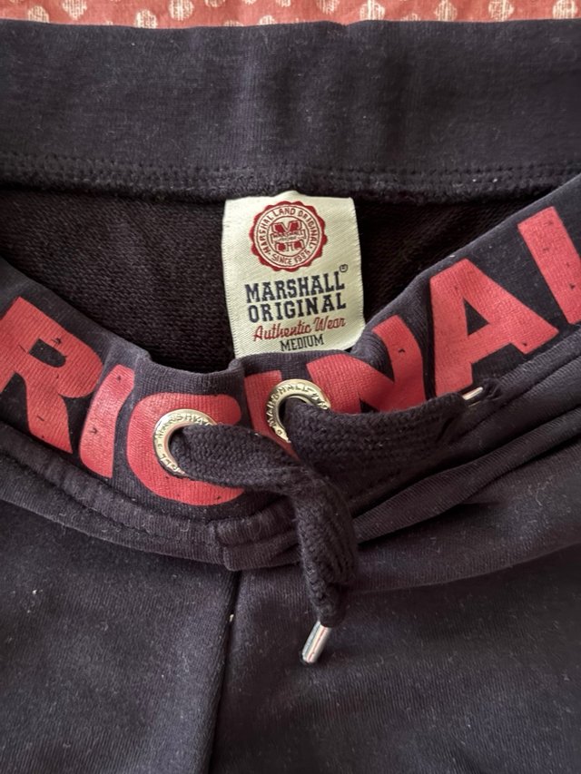 Pantalón corto Marshall negro hombre