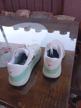 Zapatillas Nike Running Blancas y Turquesa
