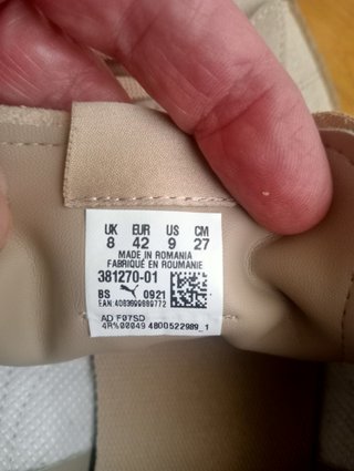 Puma x Maison Kitsuné Talla 42 Beige/Azul