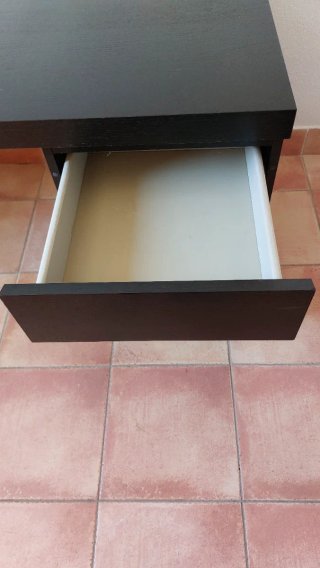 Escritorio Ikea Malm Wengue