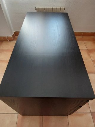 Escritorio Ikea Malm Wengue
