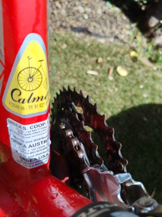 Bicicleta Orbea MX Montaña Roja