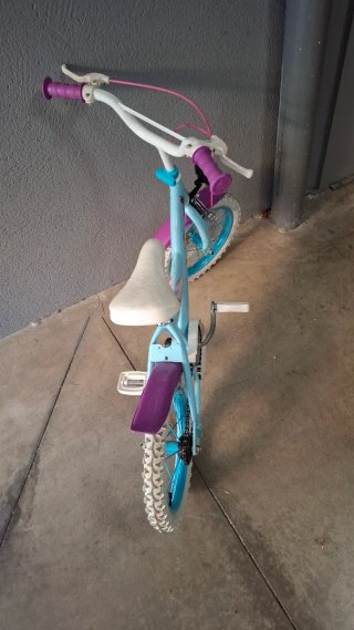 Bicicleta Frozen 4 años