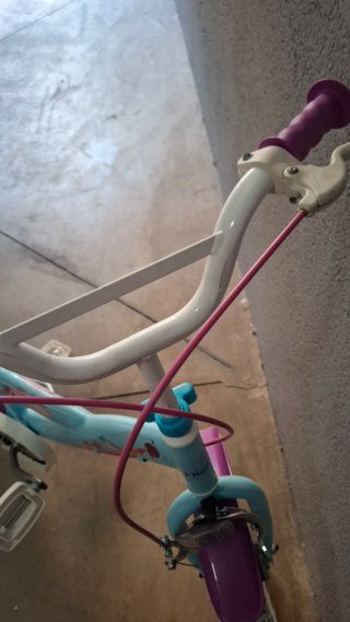 Bicicleta Frozen 4 años