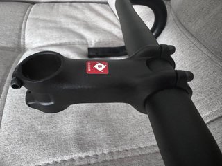Manillar y potencia Bontrager Elite VR-C.
