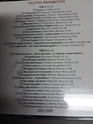 DVD/CD Pavarotti Clásica y Ópera