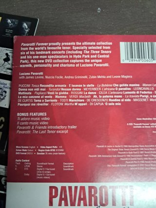 DVD/CD Pavarotti Clásica y Ópera