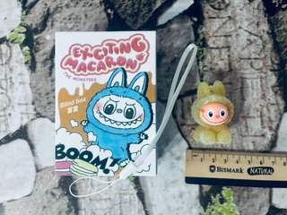 Figura Labubu Monsters Exciting Macaron Amarillo