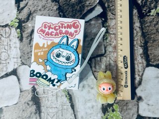 Figura Labubu Monsters Exciting Macaron Amarillo