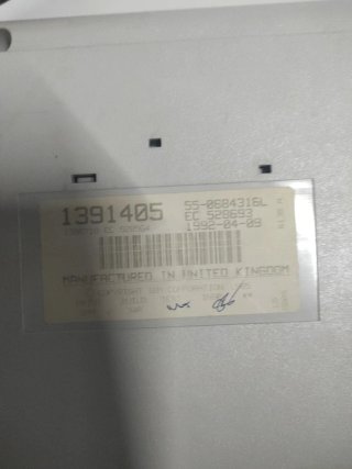 Computer IBM Bianco