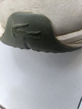 Zapatillas Lacoste verdes y blancas