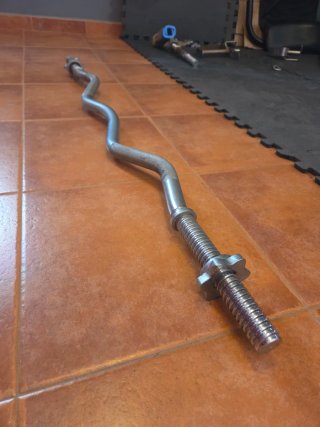 Barra Z Roscada 120 GYM