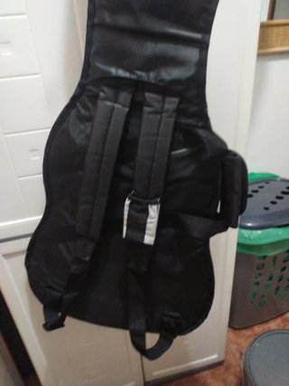 Funda Guitarra Madarozzo Negra y Blanca