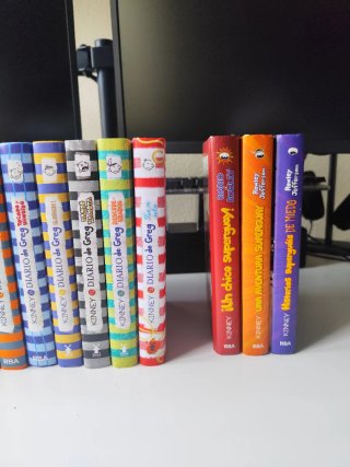 Lote de libros : Diario de Greg y Diario de Rowley