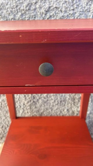 2 Comodini Rossi Ikea