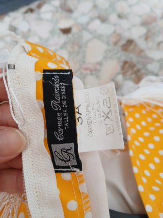 Traje Flamenca Niña 3-5 Años Lunares