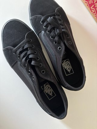 Zapatos Vans Hombre Negros