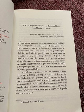 3 Libros Hamsun y Vingras Jorge