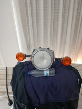 Faro, intermitentes y araña Yamaha YBR