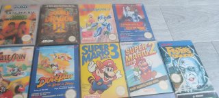 LOTE 48 JUEGOS NES PAL B