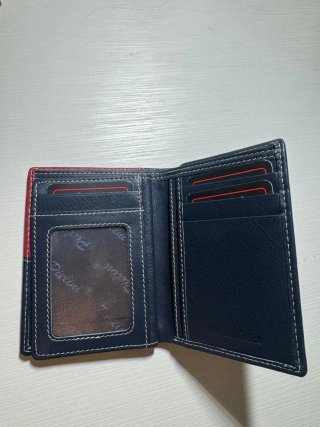 Cartera Pielini Nueva Azul y Roja